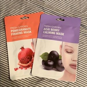 Fresh Garden face masks